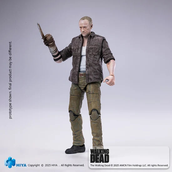 The Walking Dead Merle - Exquisite Mini Series 1/18 Action Figure By HIYA Toys
