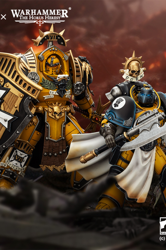"The Horus Heresy" Imperial Fists -Warhammer 30k 1/18 Action Figure By JOYTOY