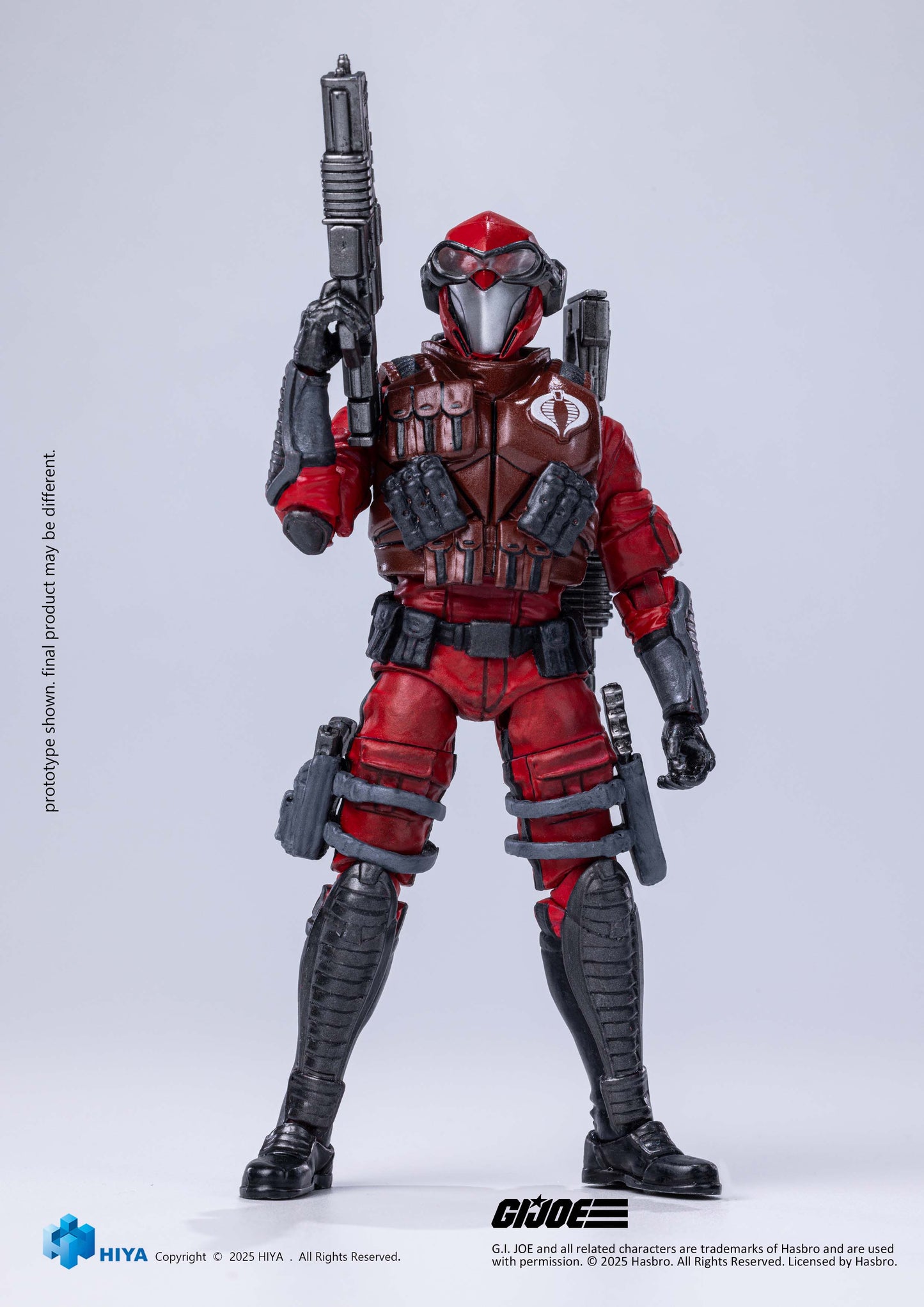 Crimson Viper G.I.JOE 1/18 Scale - Action Figure By HIYA Toys