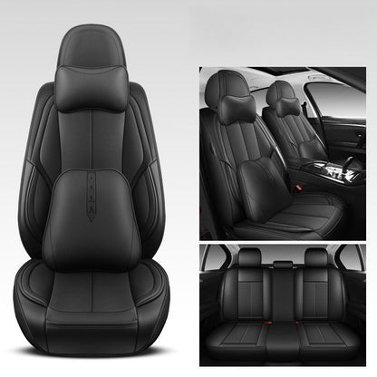 Car Seat Cushion - Sports Full Leather -Five-Seater Deluxe Edition