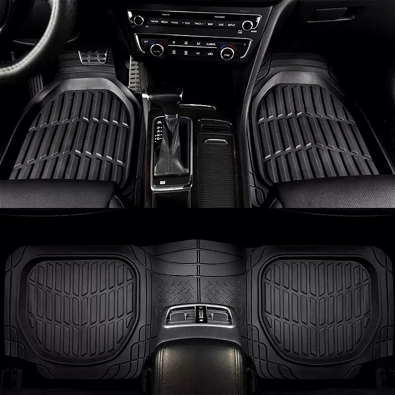 Car Floor Mats - Set of 3 or 4(Cuttable & Washable)
