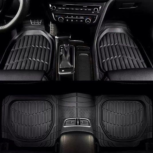Car Floor Mats - Set of 3 or 4(Cuttable & Washable)