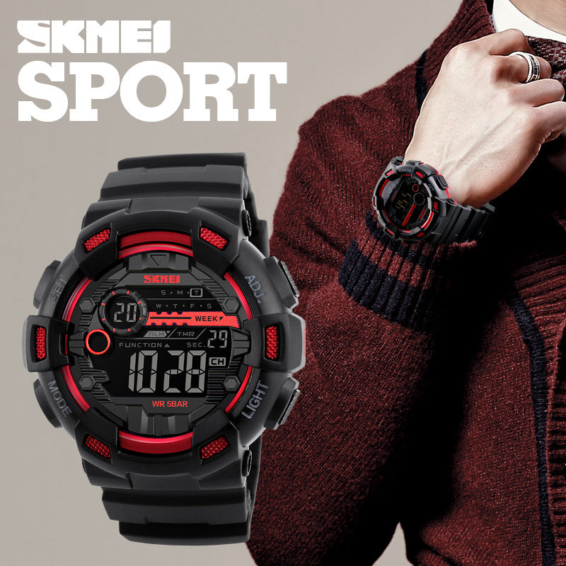 SKMEI - Waterproof Digital Sports Watch for Men - Outdoor Adventure Style-1243