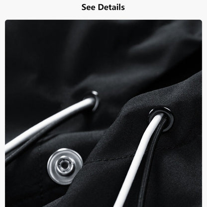 Velcro Versatile Jacket - Black
