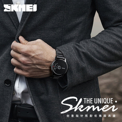 SKMEI-Fashion Business Men's Waterproof Quartz Watch-1260