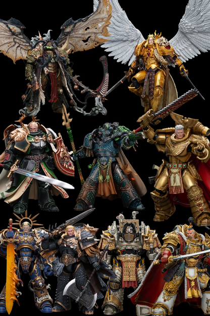 (RE-RUN) Primarch-Warhammer 40k/ "The Horus Heresy” 1/18 Action Figure By JOYTOY