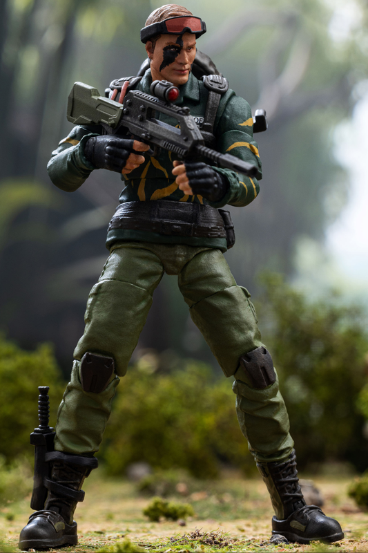 1/18 G.I.Joe Dusty Tiger Force - Exquisite Mini Series Action Figure By HIYA Toys