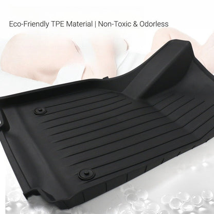 Car Floor Mats for Tesla Model Y (New Edition) - 2/3/6-Piece Set