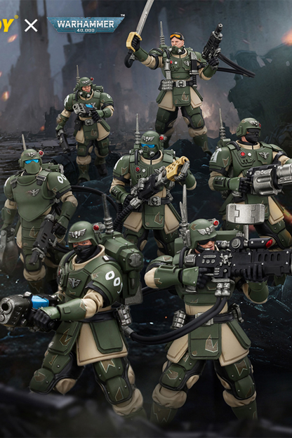 Astra Militarum Kasrkin Squad - Warhammer 40K 1/18 Action Figure By JOYTOY