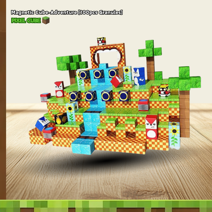 PIXEL CUBE Magnetic-[Adventure ]100pcs