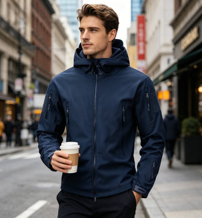 3-In-1 Windproof Jacket - Blue