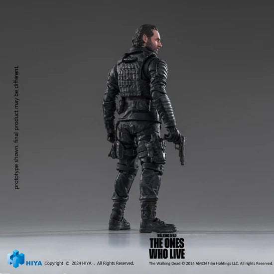 The Walking Dead The Ones Who Lived Rick - Exquisite Mini Series 1/18 Action Figure By HIYA Toys