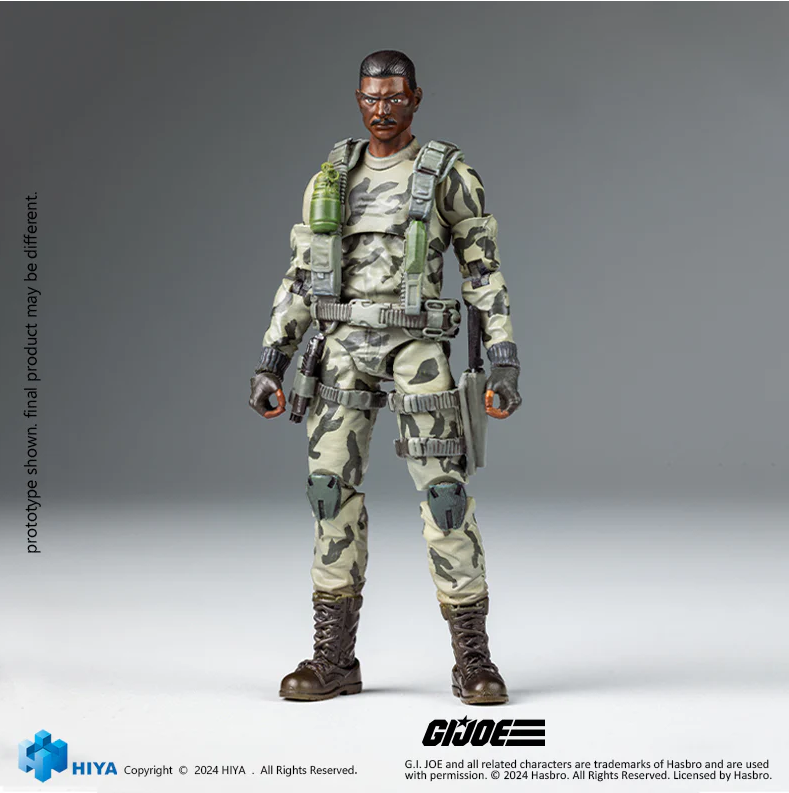 Exquisite Mini Series 1/18 Scale G.I.Joe Stalker - Action Figure By HIYA Toys