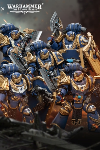 Ultramarines Invictarus Suzerain Squad - Warhammer "The Horus Heresy" Action Figure By JOYTOY