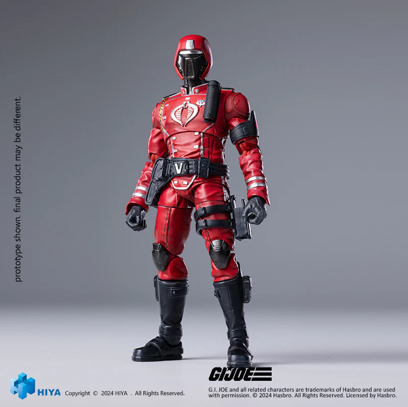 Exquisite Mini Series 1/18 Scale G.I.Joe Crimson Guard - Action Figure By HIYA Toys