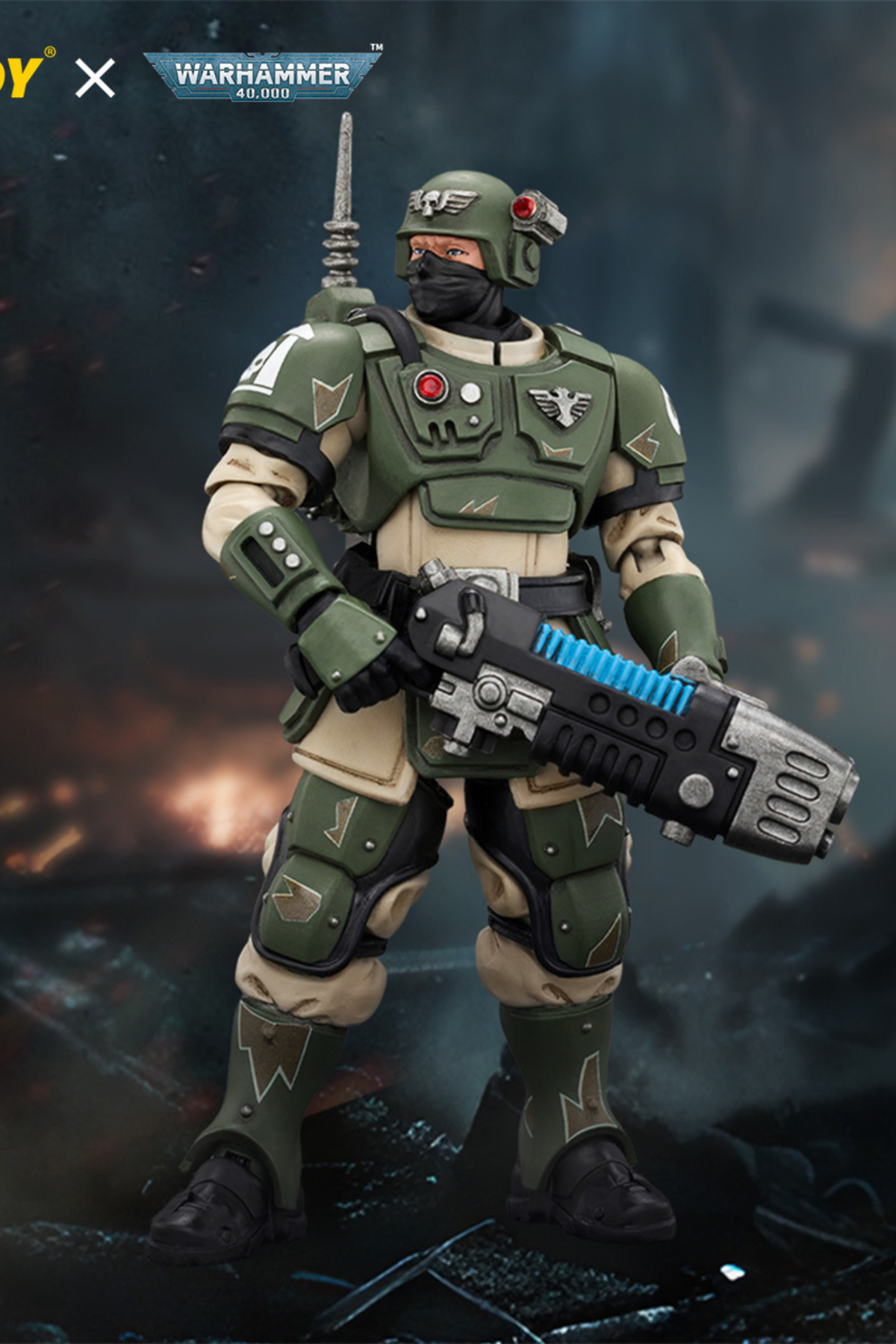 Astra Militarum Kasrkin Squad - Warhammer 40K 1/18 Action Figure By JOYTOY
