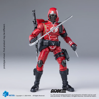 Exquisite Mini Series 1/18 Scale G.I.Joe Crimson Guard - Action Figure By HIYA Toys