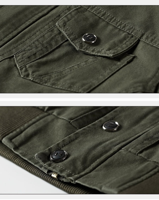 Stand-Up Jacket - Black