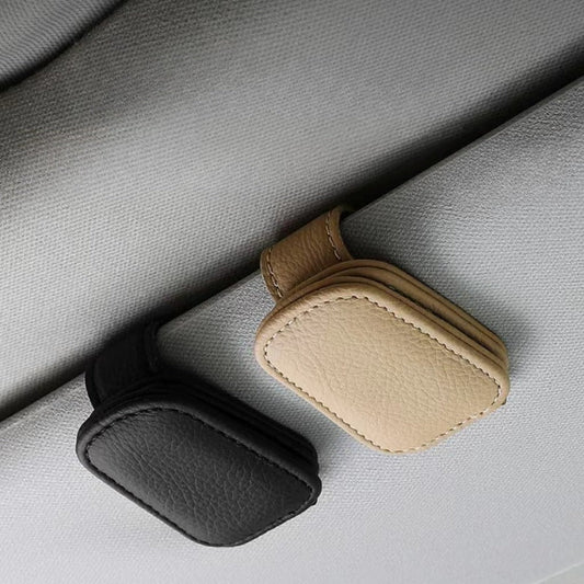 PU leather car eye environment clip