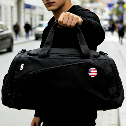 United States Flag Pin for Backpacks   by CAVE