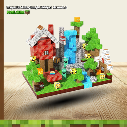 PIXEL CUBE Magnetic-[Jungle] 100pcs