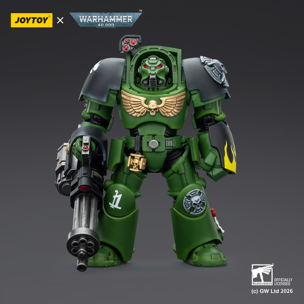 Salamanders Terminator -Warhammer 40k 1/18 Action Figure By JOYTOY