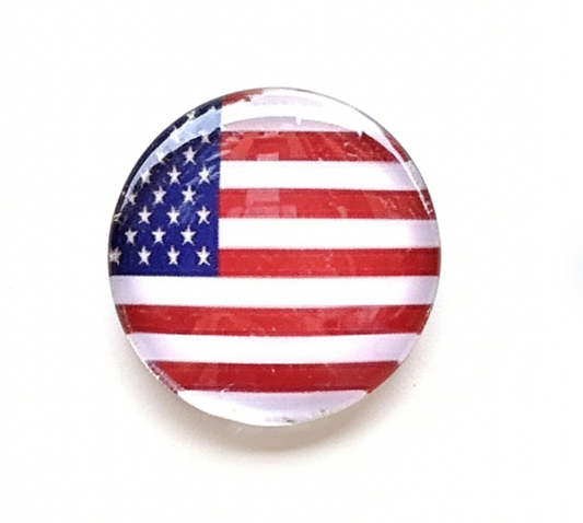 United States Flag Pin for Backpacks   by CAVE