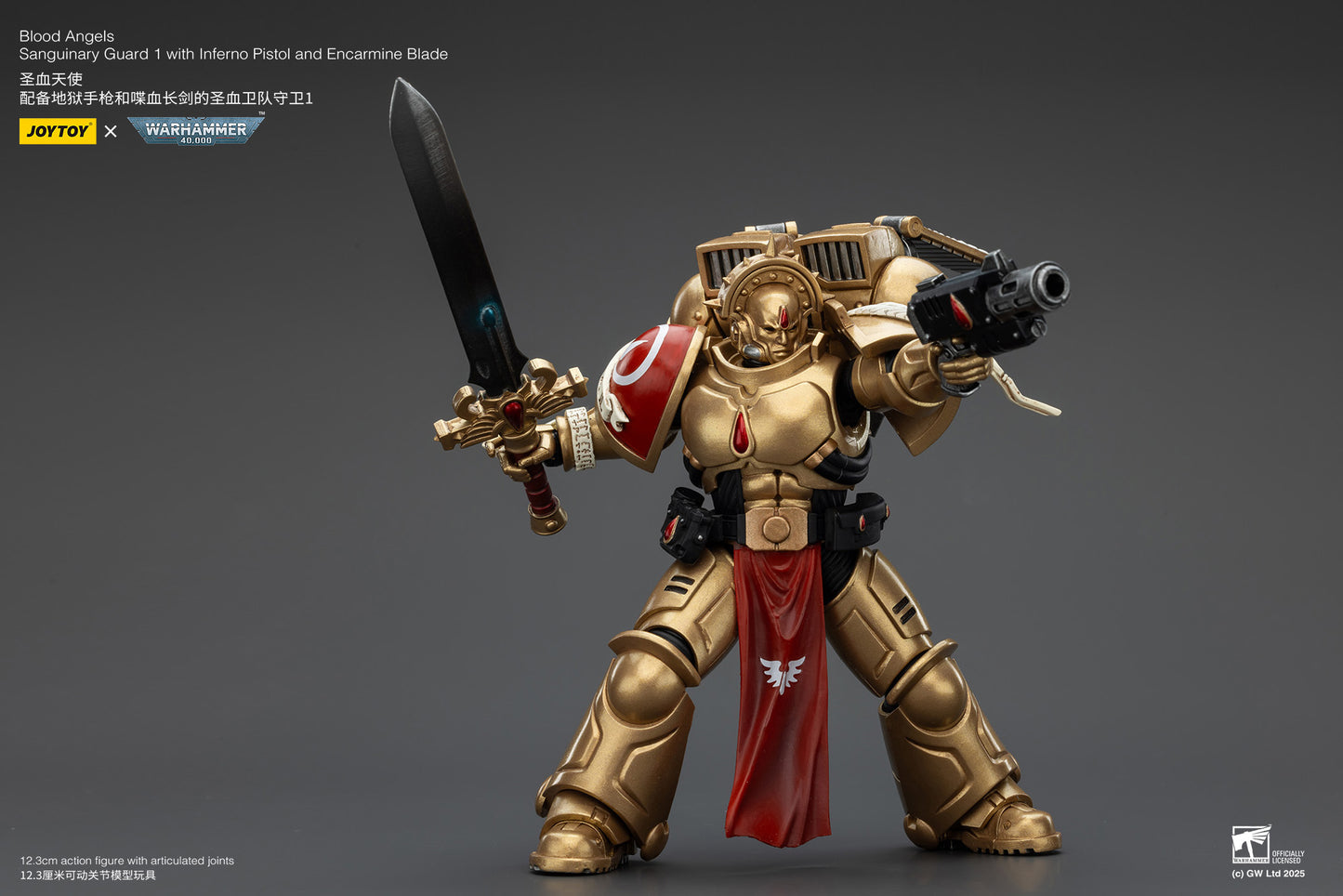 Blood Angels-1/18 warhammer 40k Action Figure By JOYTOY