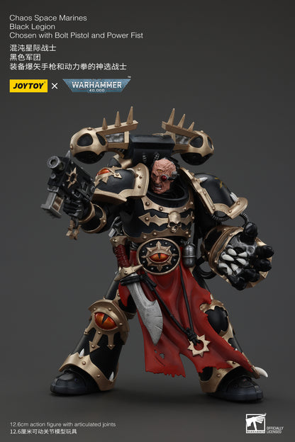 Chaos Space Marines Black Legion - Warhamme 40k 1/18 Action Figure By JOYTOY