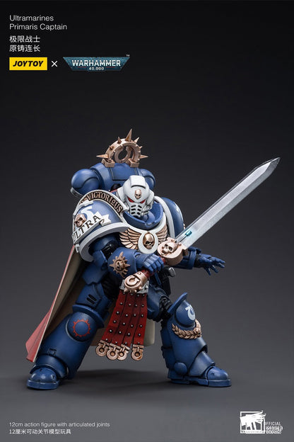 (Fans) Ultramarines Primaris Captain - Warhammer 40K Action Figure By JOYTOY
