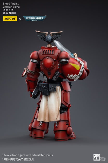 Blood Angels Veteran Vigna (Rerun V1.5) - Warhammer 40K Action Figure By JOYTOY