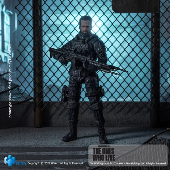 The Walking Dead The Ones Who Lived Rick - Exquisite Mini Series 1/18 Action Figure By HIYA Toys