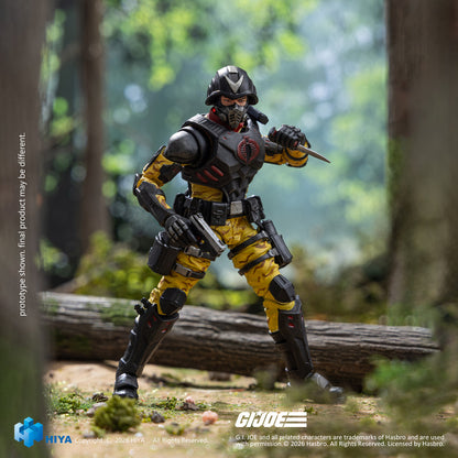 G.I.Joe Cobra Officers Python Patrol Version - HIYA Exquisite Mini Series 1/18 Scale Action Figure