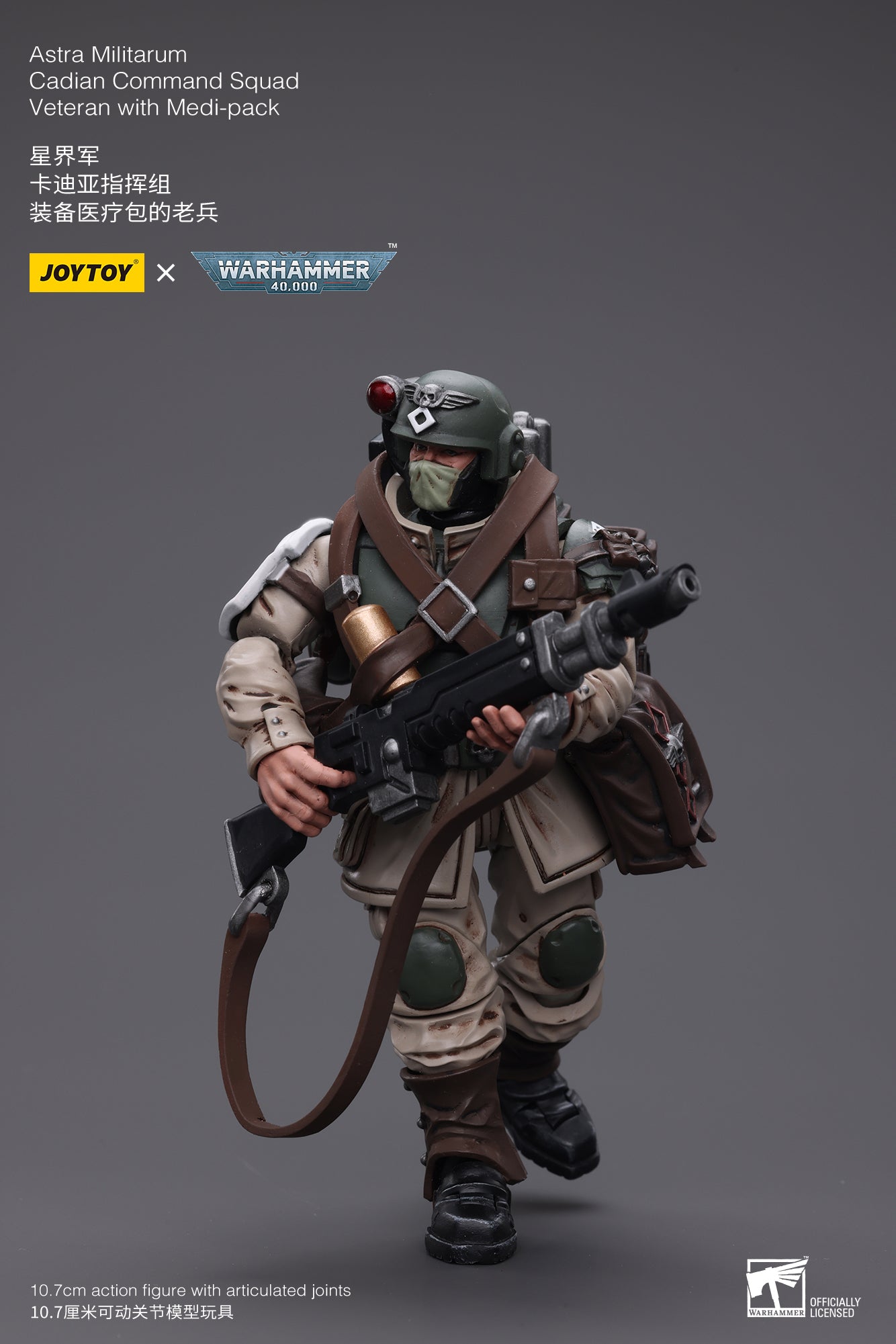 Astra Militarum Cadian Command Squad Commander with Power Sword – Warhammer  40K Action Figure By JOYTOY – JoyToy INT by Locker Toys Group