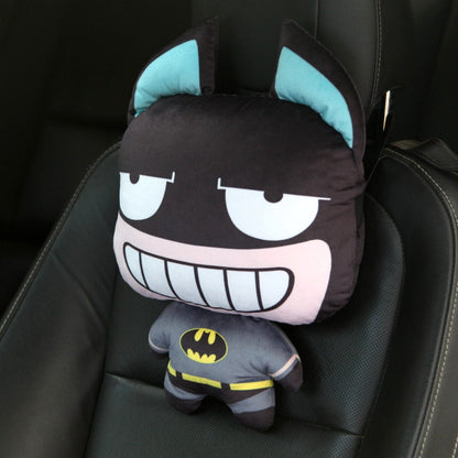 Car Headrest & Waist Support- Cute Cartoon Character Styling