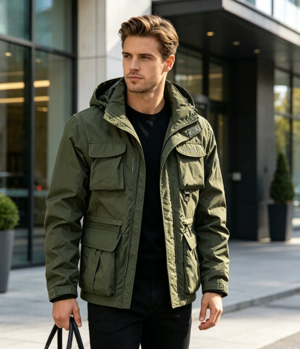 Windproof Tactical  Jacket - Green