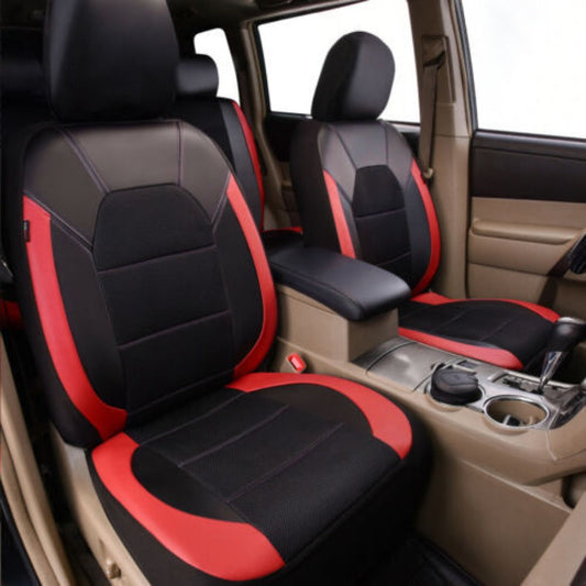 Car Seat Cushion - Bracket Sandwich Splicing Design (5-Seat 9-Piece Set)