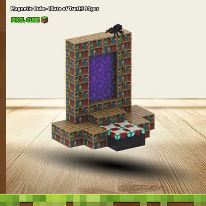 PIXEL CUBE Magnetic- [Gate of Truth] 32pcs+1dolls