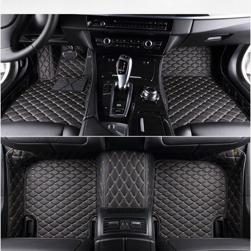 Car Floor Mats - Multi-Color Optional-5-Seat Set