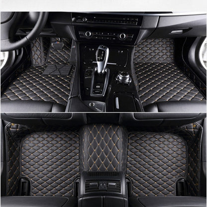 Car Floor Mats - Multi-Color Optional-5-Seat Set