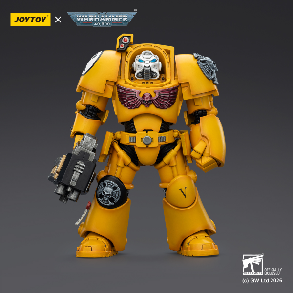 Imperial Fists Terminator-Warhammer 40k 1/18 Action Figure By JOYTOY
