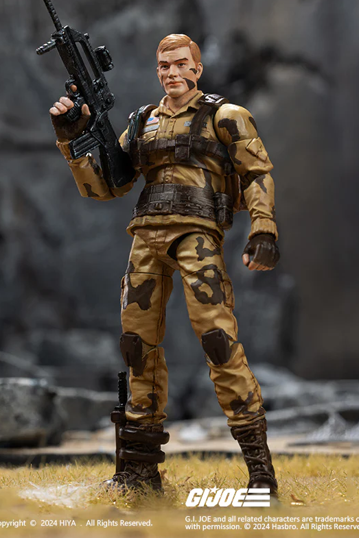 Exquisite Mini Series 1/18 Scale G.I.Joe Dusty - Action Figure By HIYA Toys