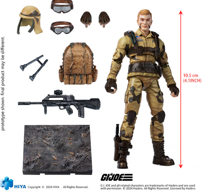 Exquisite Mini Series 1/18 Scale G.I.Joe Dusty - Action Figure By HIYA Toys