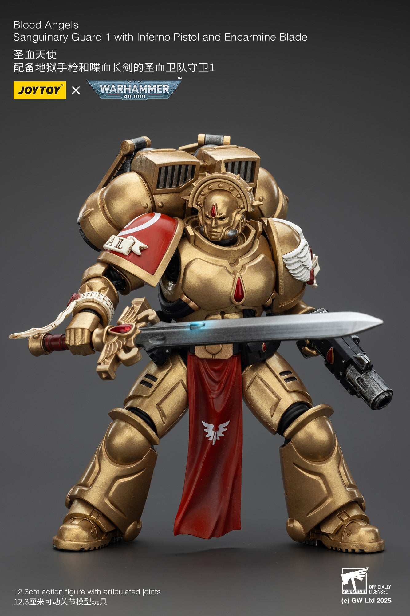 Blood Angels-1/18 warhammer 40k Action Figure By JOYTOY