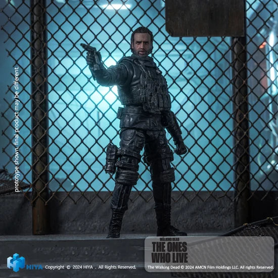 The Walking Dead The Ones Who Lived Rick - Exquisite Mini Series 1/18 Action Figure By HIYA Toys