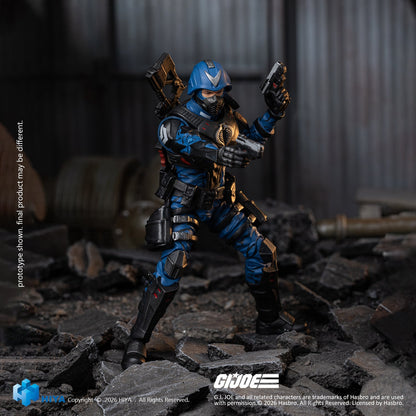 Exquisite Mini Series 1/18 Scale 4.1 Inch G.I.Joe Cobra Officer Action Figure By HIYA Toys