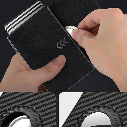 RFID Blocking Wallet With Air Tag