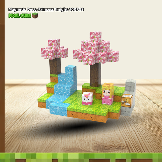 PIXEL CUBE Magnetice-[Princess Knight]-100PCS