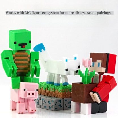 Pixel Worlds-J.J. Maggie Movable Model（13cm）