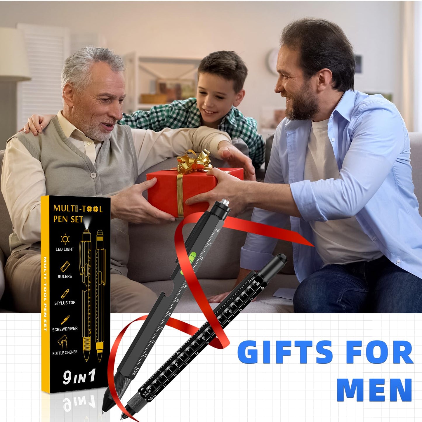 Multi-function 9-in-1 + 6 in 1 Tool Pens - Version II